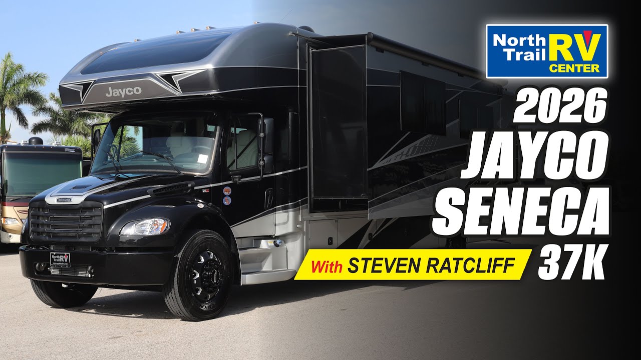 Лучший ли это автодом для семейных поездок? Jayco Seneca 37K Super C 2026 года
