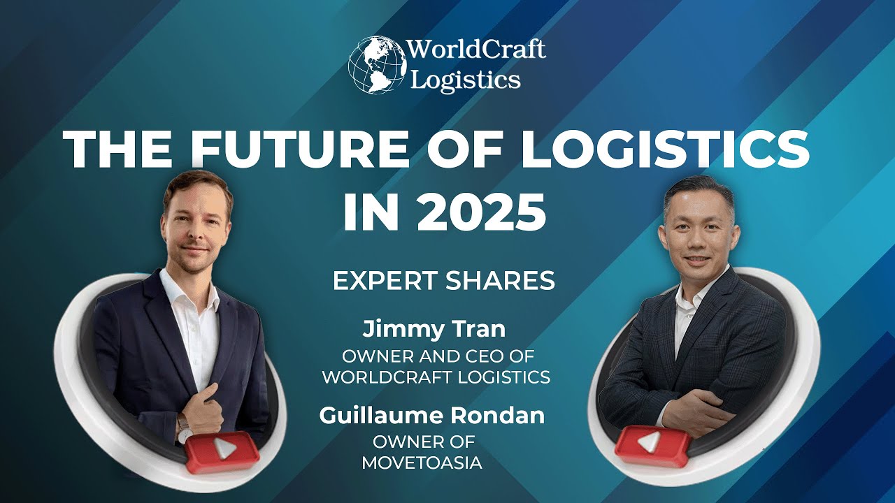 The future of logistics in 2025 part 1 #warehousesolutions #worldcraftlogistics