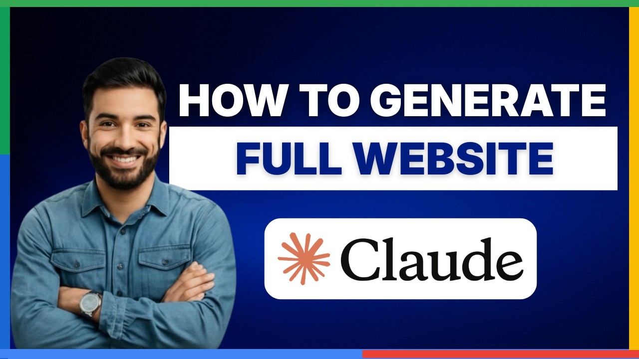 How to generate full website with Claude Code[FULL GUIDE]
