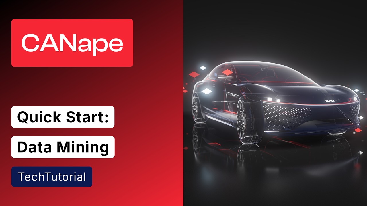 CANape Quick Start Guide - Getting Started With Data Mining | #VectorTechTutorial