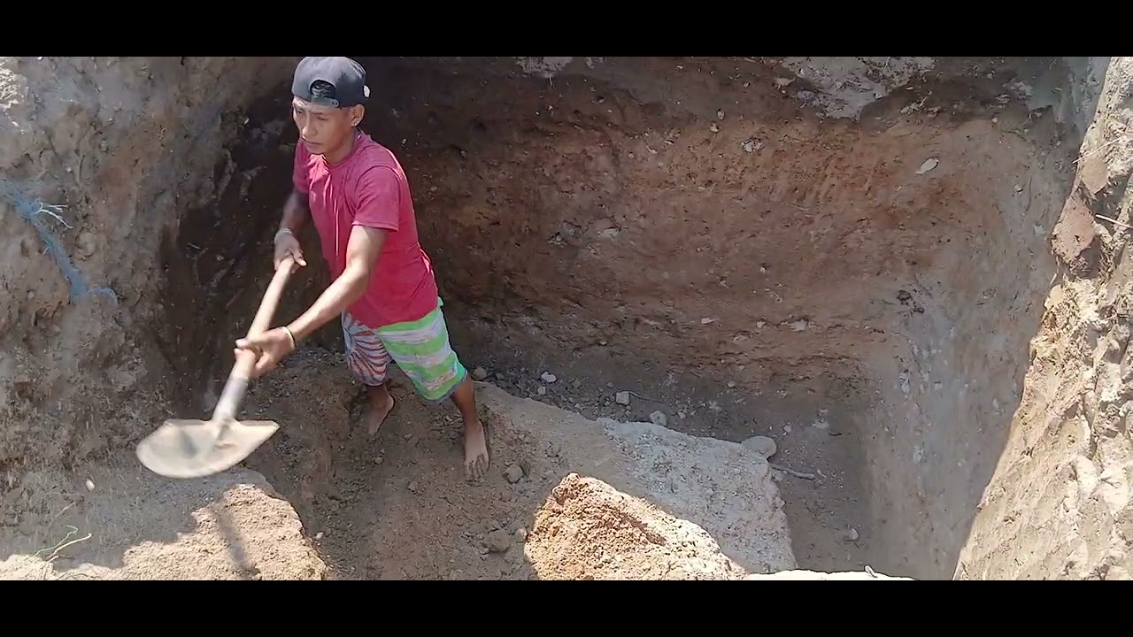 Así va quedando la limpieza de la pared vean 