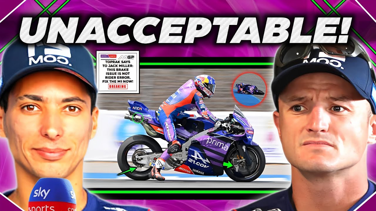 Toprak Razgatlioglu DROPS MAJOR BOMBSHELL on Jack Miller After Yamaha BRAKE CHAOS in THAILAND!