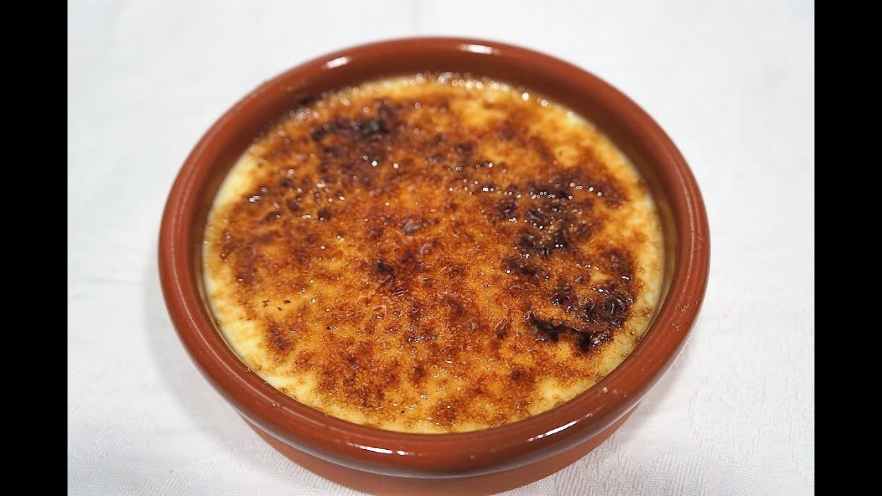 Crema catalana casera