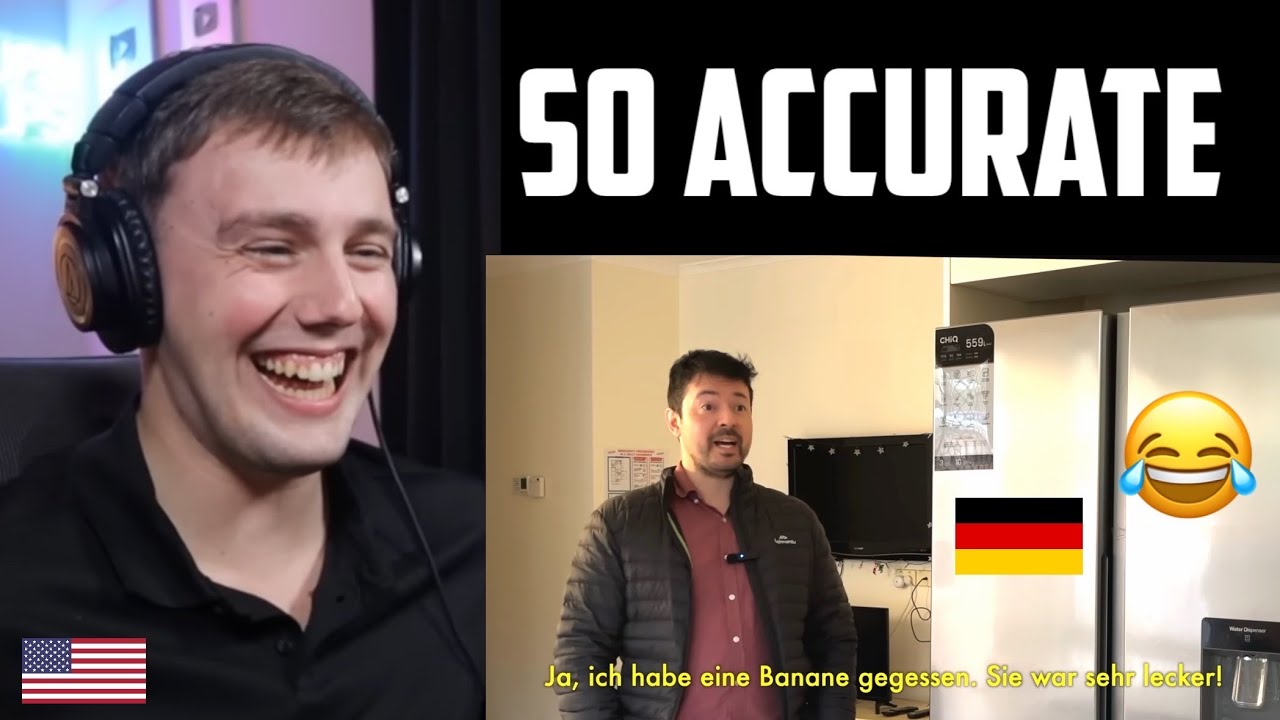 American Reacts to When people speak English but with German grammar