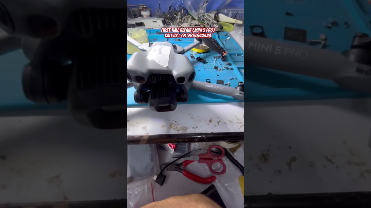 India&rsquo;s First repair of Dji mini 5 pro | Leg broken | #djimini5pro #dji #repair