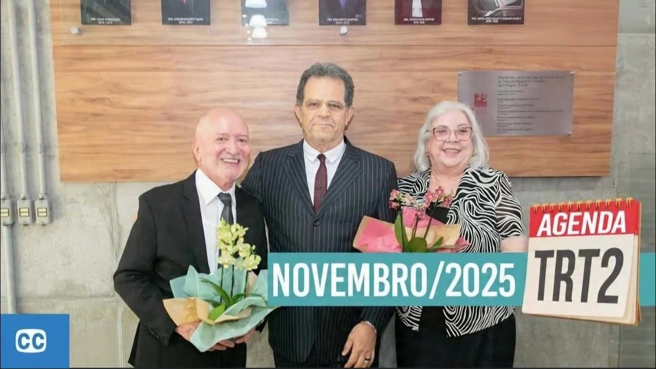 Agenda TRT2 | Novembro 2025