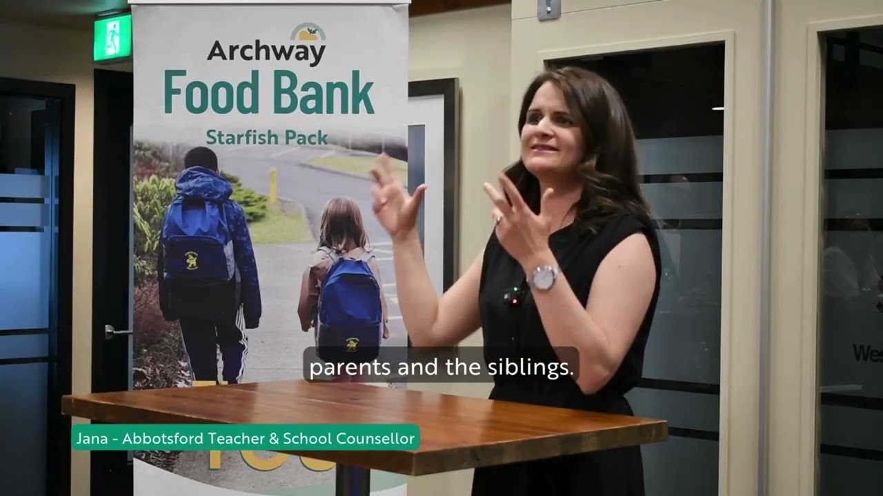 Abbotsford Teacher Speaks on Impact of Starfish Pack Program on Students