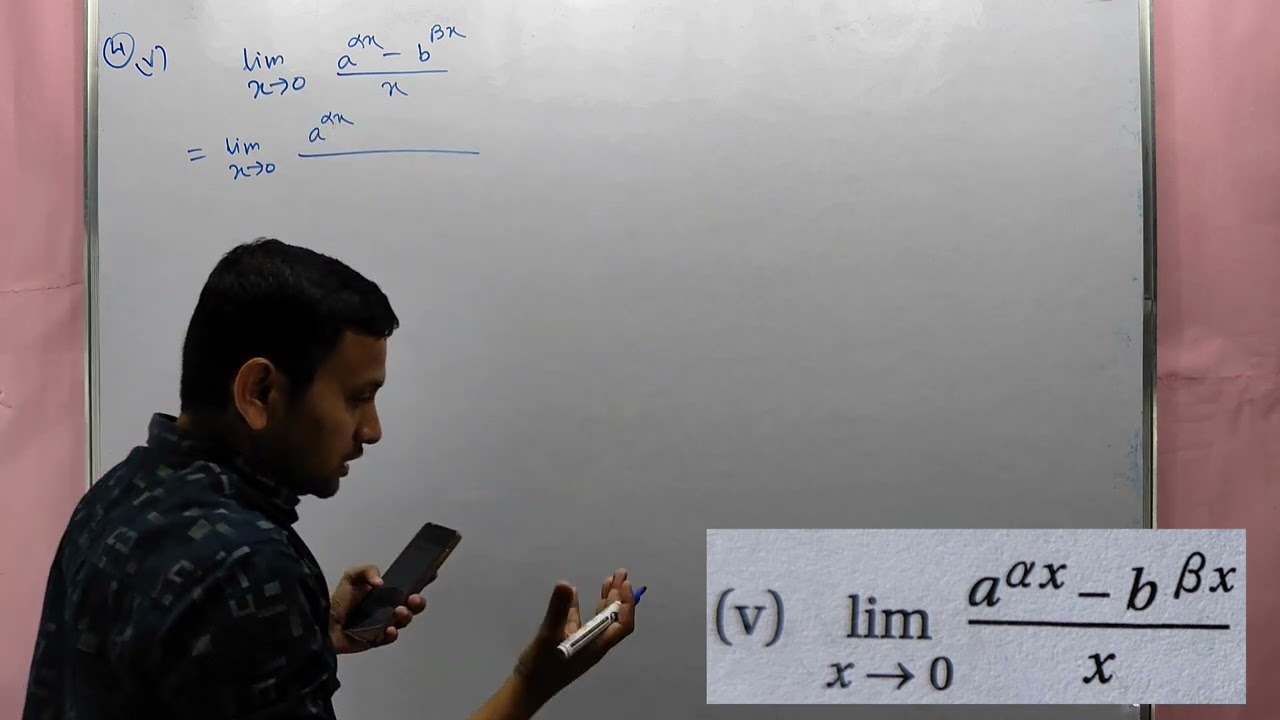 limit class 12 math s n dey