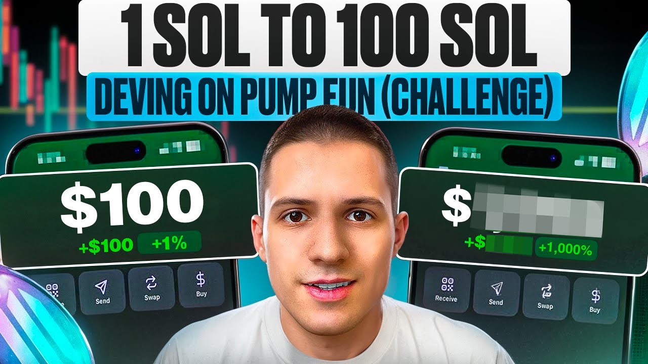 Челлендж Deving Memecoins от 1 до 100 SOL (выпуск 2026 года) | Эпизод 1