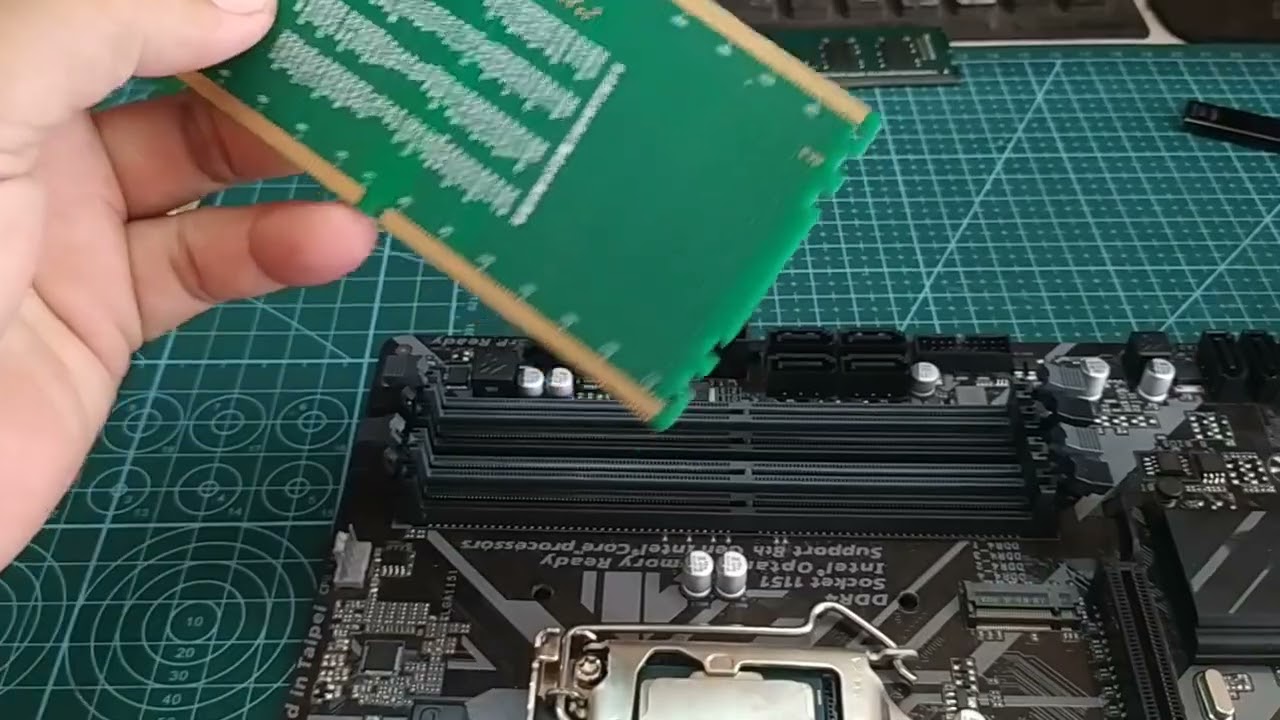 memperbaiki slot ram tak terbaca dengan tool RAM TESTER DDR4