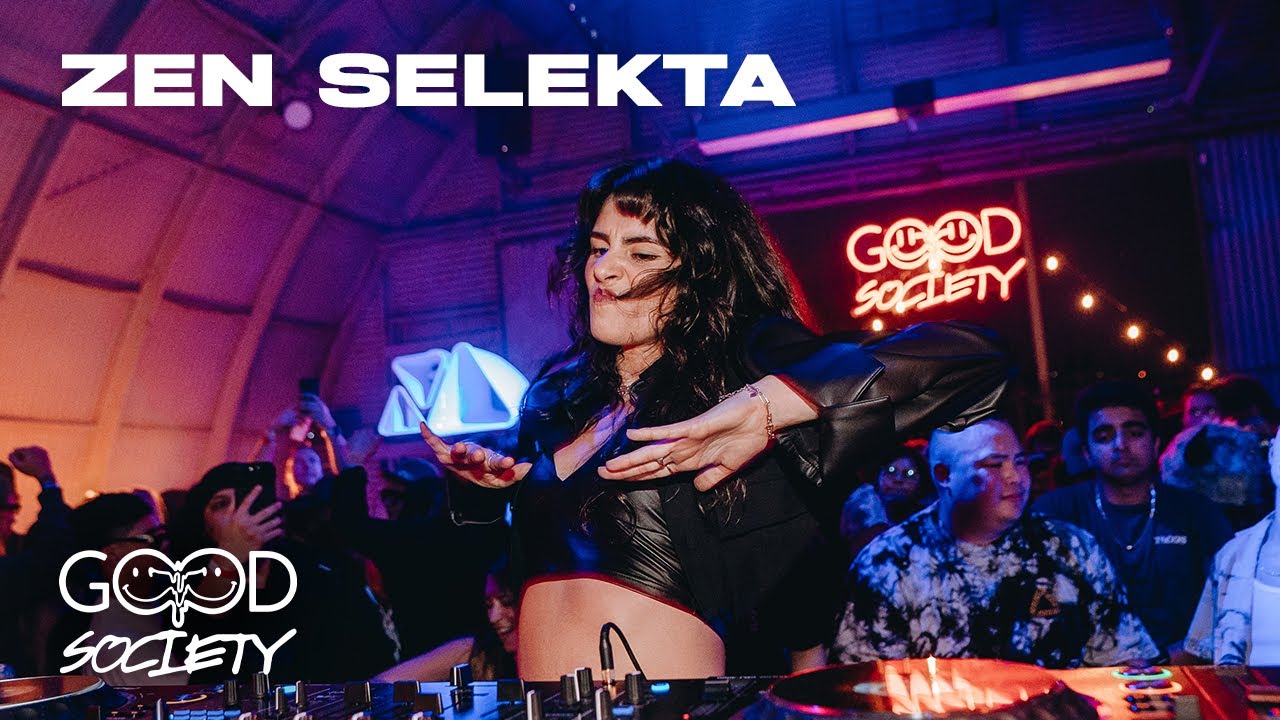 Zen Selekta THROWS DOWN in an Airplane Hangar at Good Society