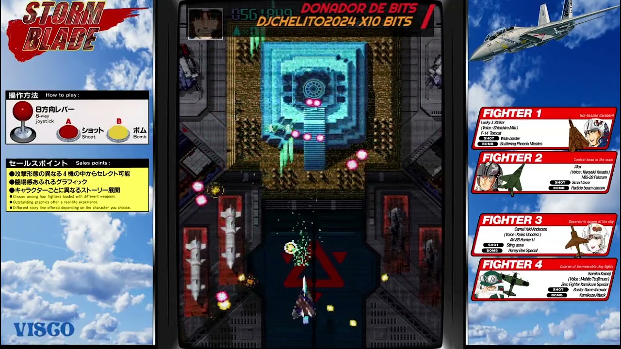 STORM BLADE (ARCADE) CANJE DE SUB @insertcoinchile