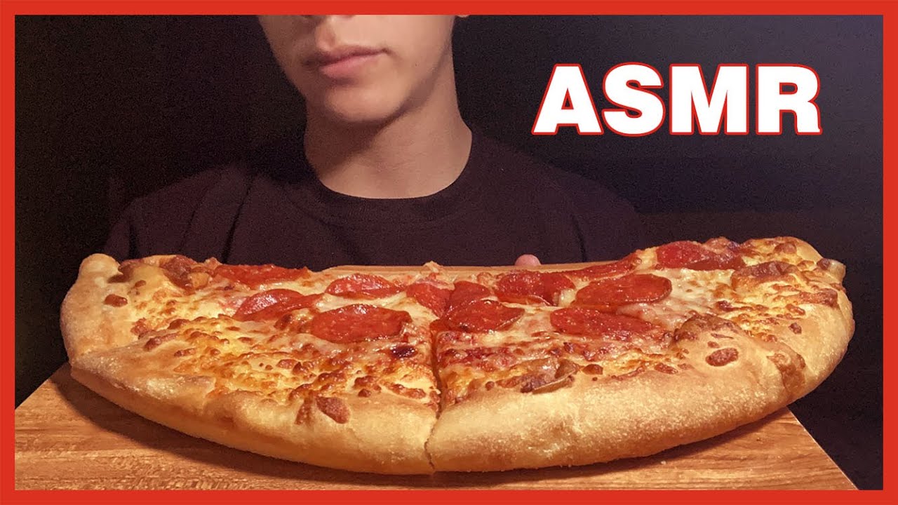 ASMR comiendo PIZZA + GALLETA (EATING SOUNDS) | Tobi ASMR