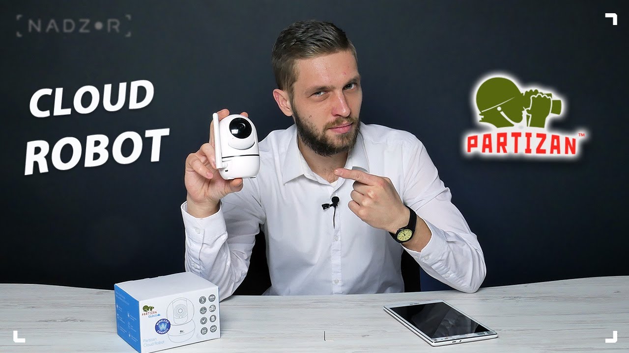 Обзор Partizan Cloud robot FullHD (IPH-2SP-IR) - поворотная беспроводная IP камера с записью