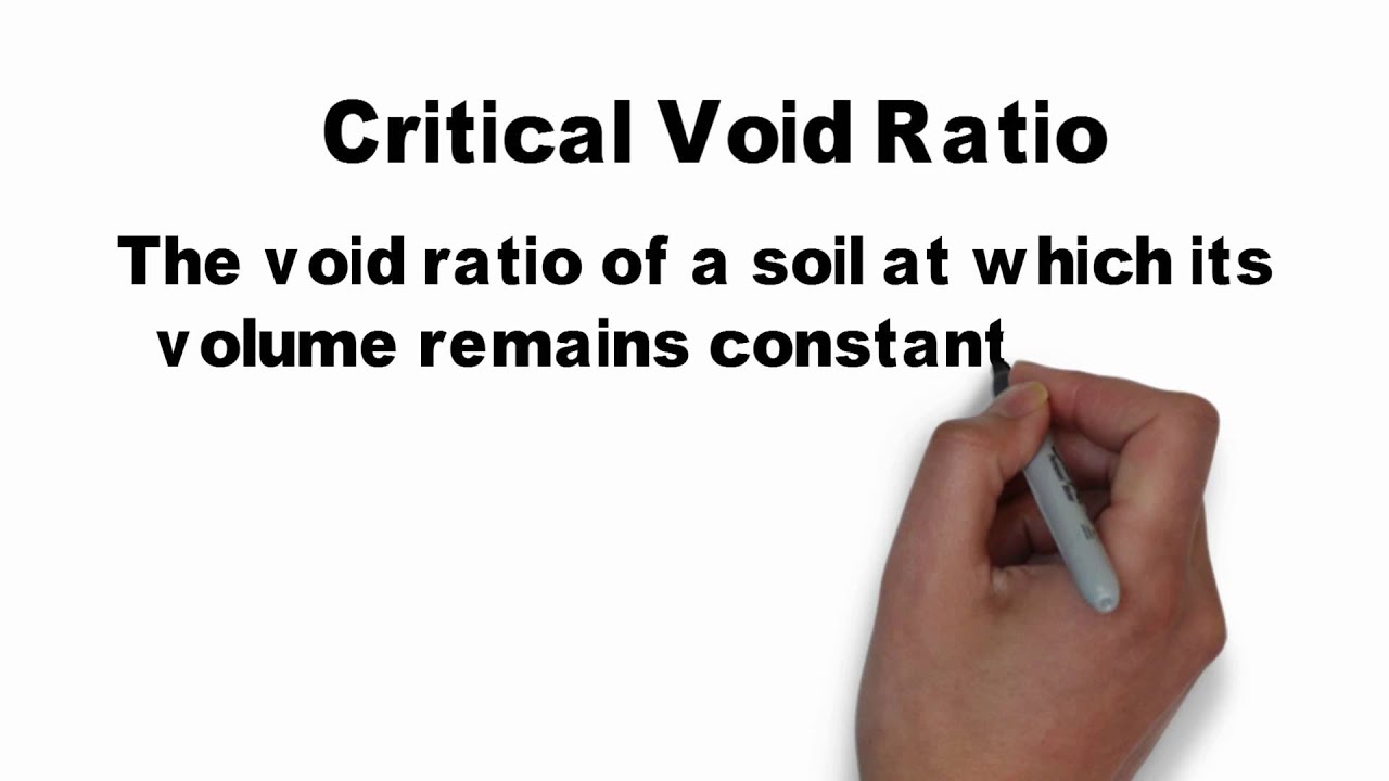 Critical Void Ratio