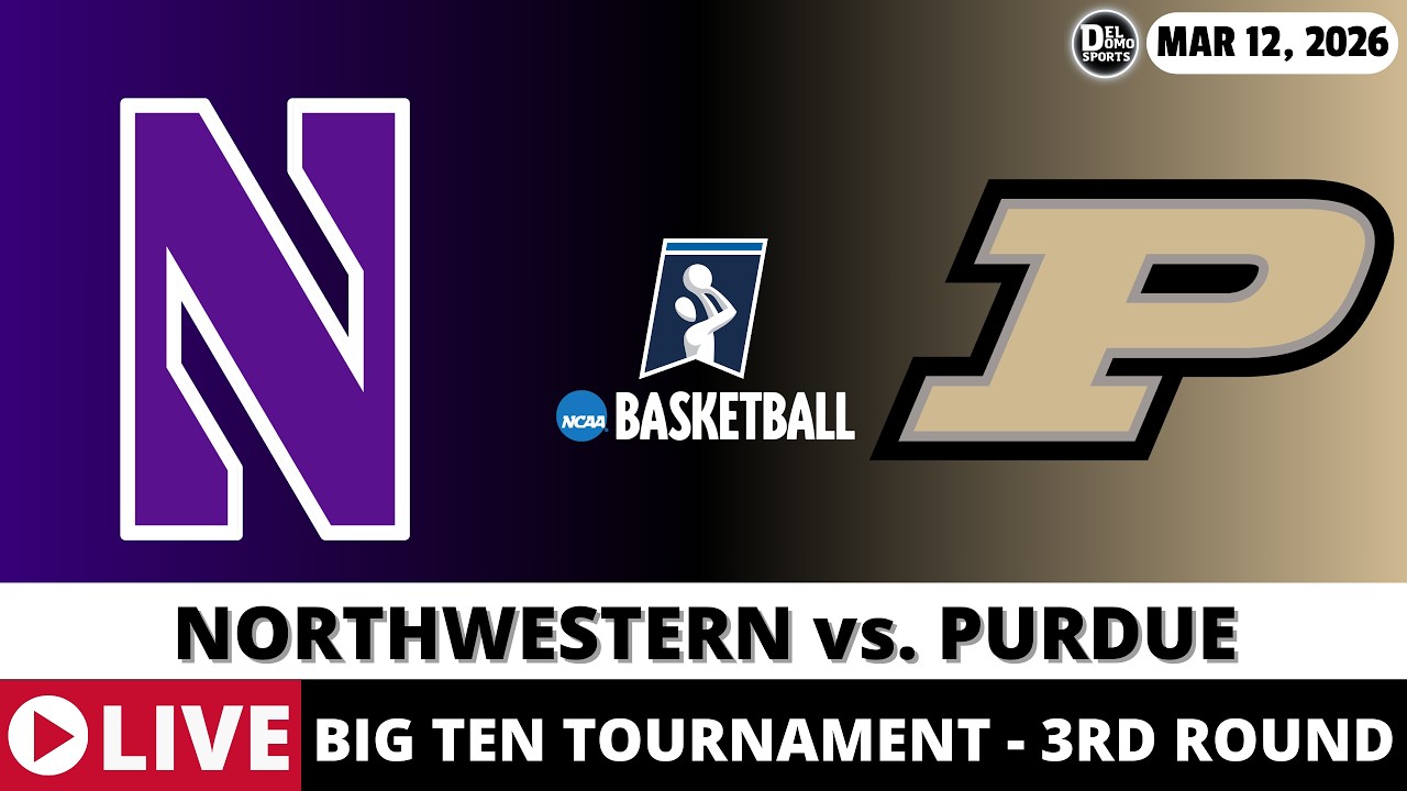 NORTHWESTERN VS PURDUE🏀 NCAAM Basketball Game Score Radio Play-by-Play