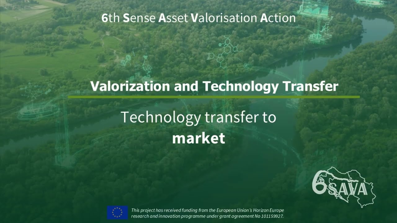 6SAVA 2.3 Valorization and technology transfer &ndash; Technology transfer to market
