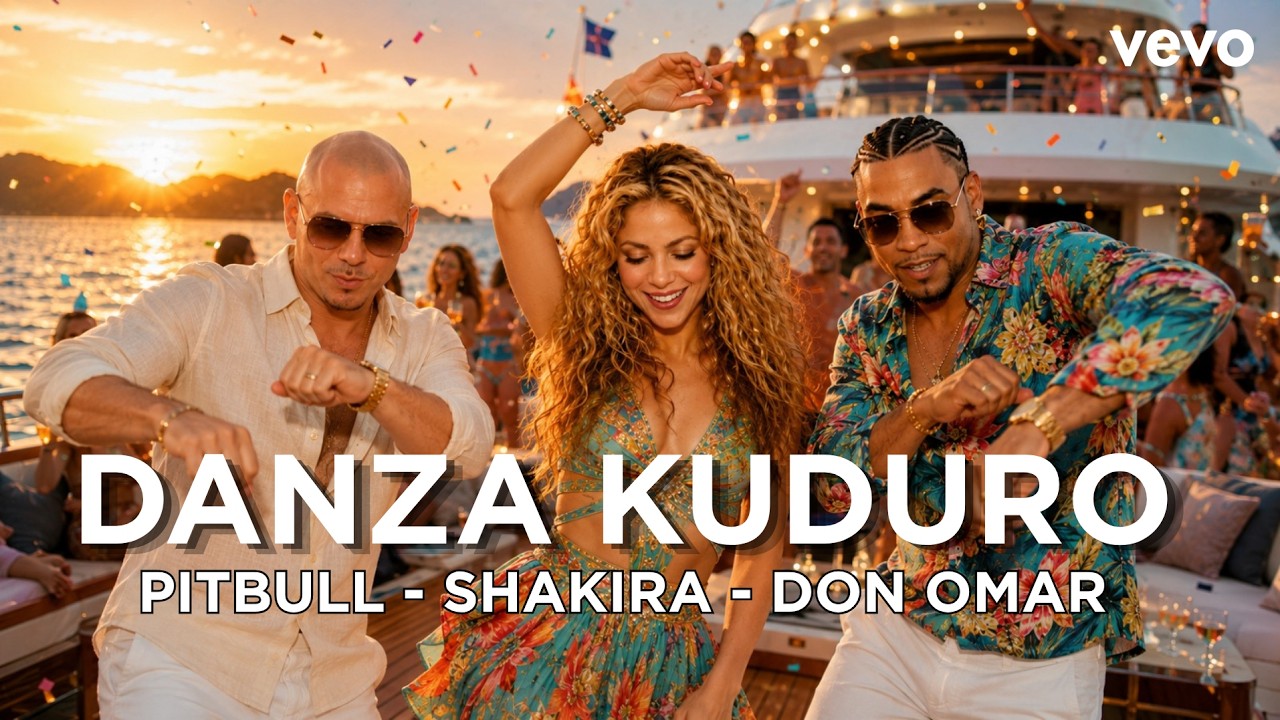 Pibull x Shakira x Don Omar - Danza Kuduro | Latin EDM Summer Yacht Party (Remix 2026)