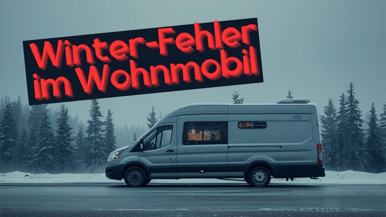 Wohnmobil im Winter warm halten – der eine Fehler, den fast alle machen