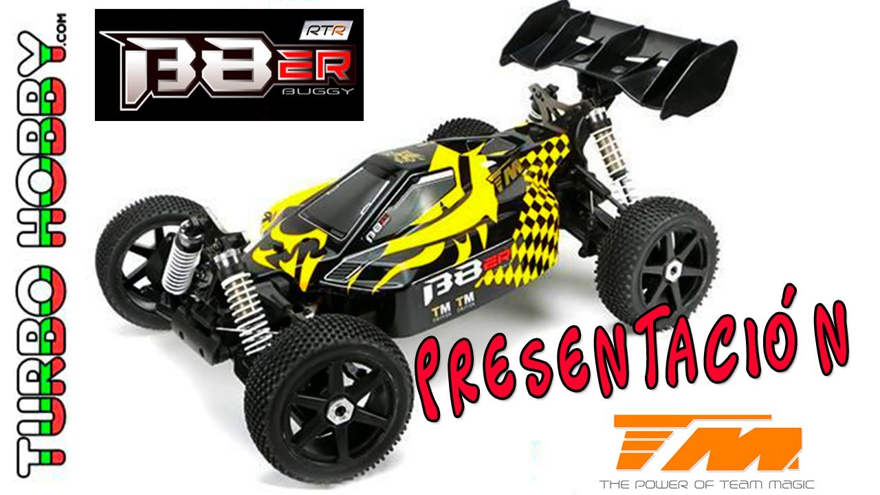 Team Magic B8 ER buggy brushless rc. Una auténtica pasada!!🤪