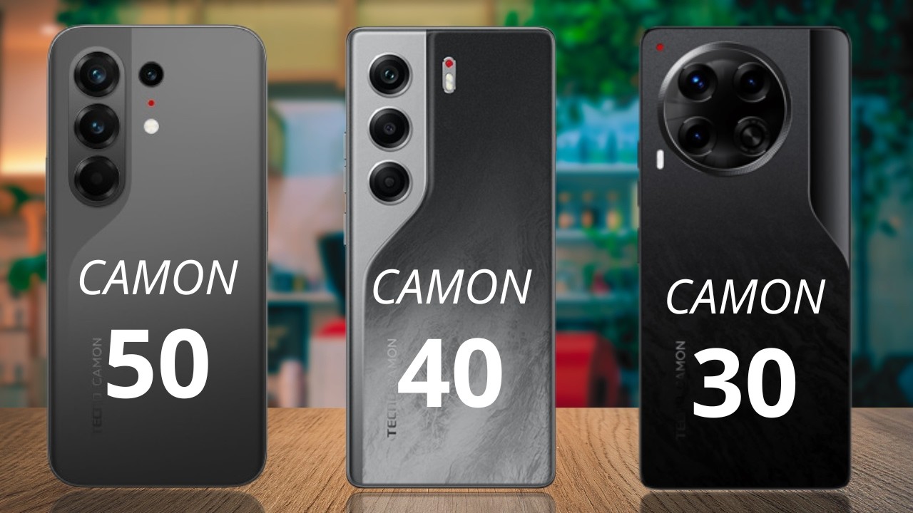 Tecno Camon 50 vs 40 vs 30: The Ultimate Camera Phone Evolution!