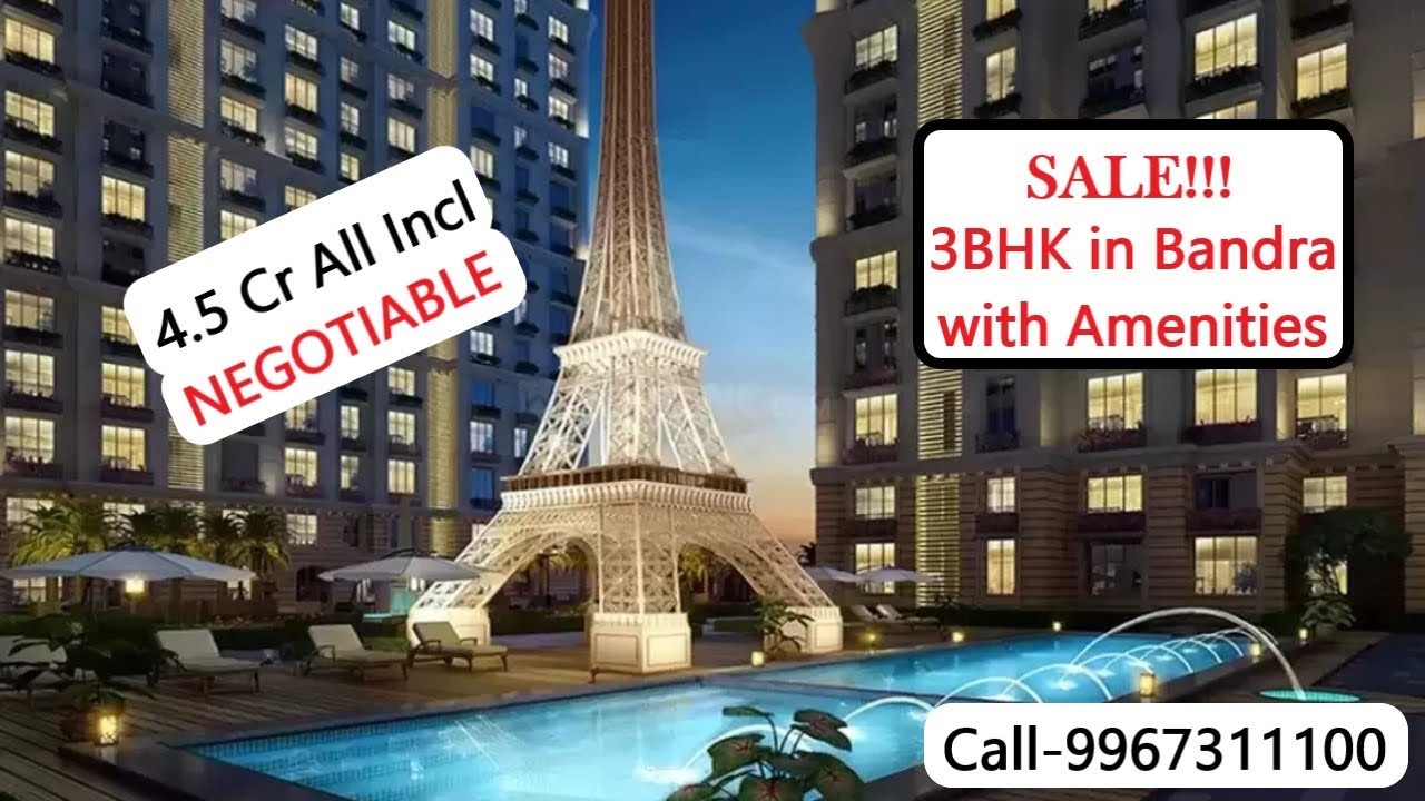 4bhk bkc  in kanakia paris offer lifestyle amenities great investment for NRI ￼very Attractive rate￼