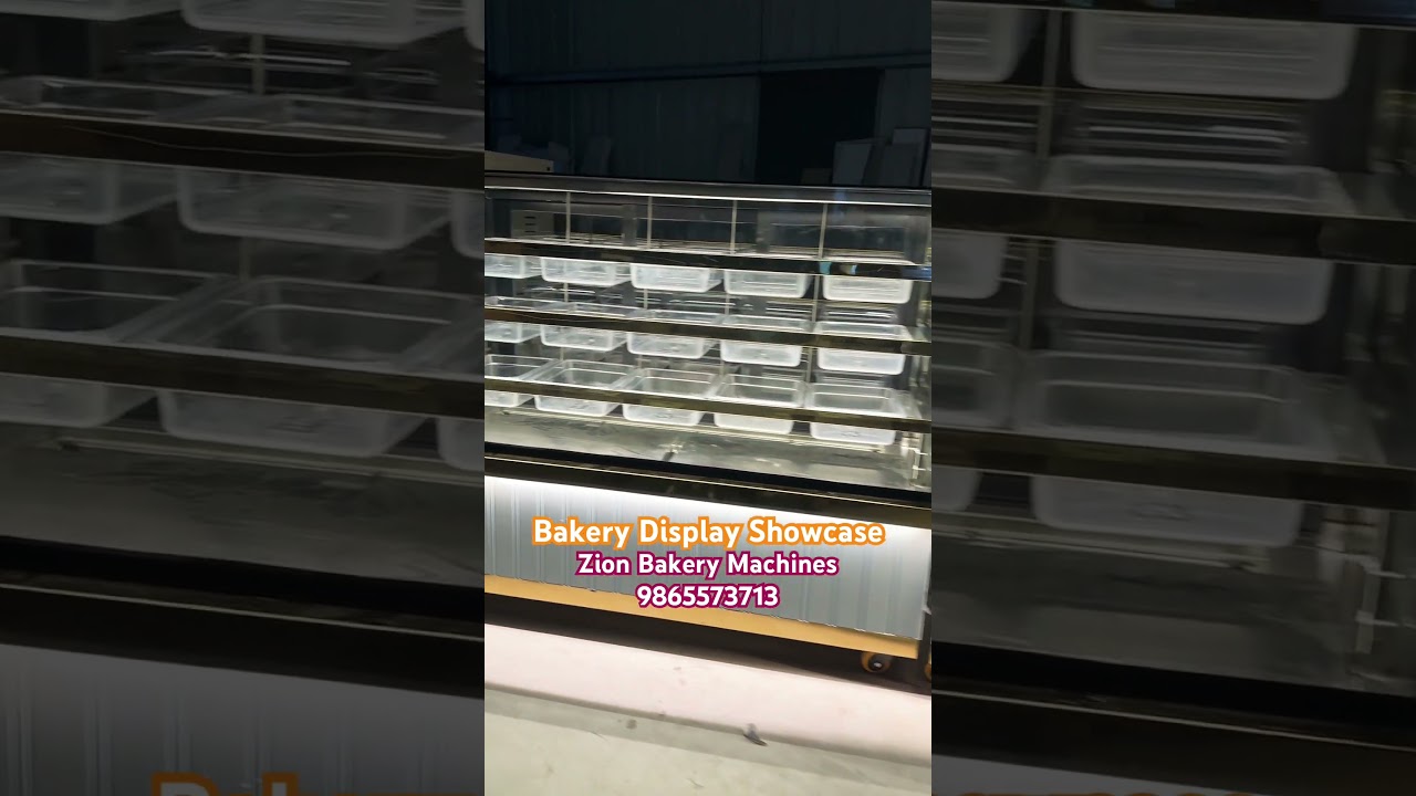 Bakery Showcase manufacturer bakery machines manufacturer Coimbatore/Zion Bakery Machines/9865573713