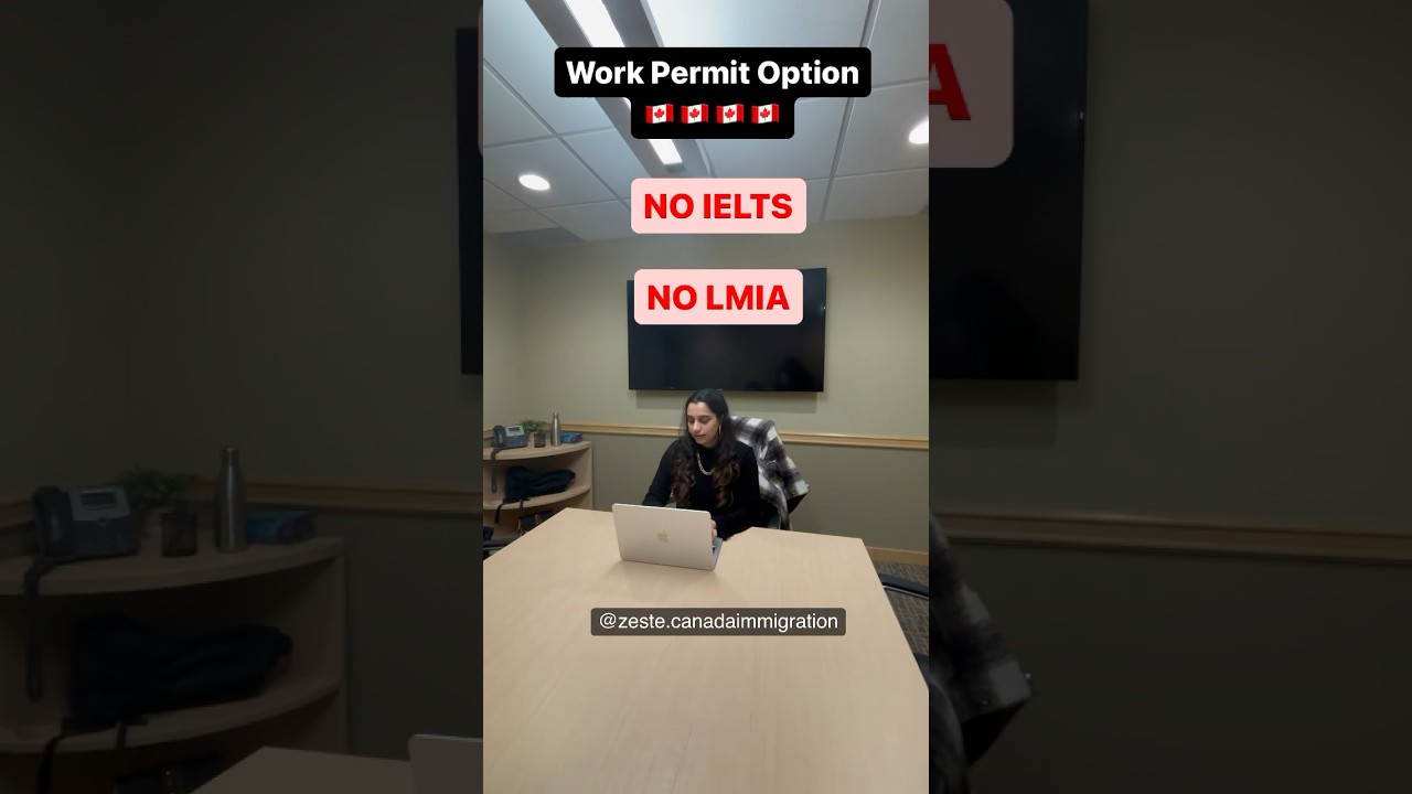 International Experience Canada (IEC) Work Permit 🇨🇦 #shorts