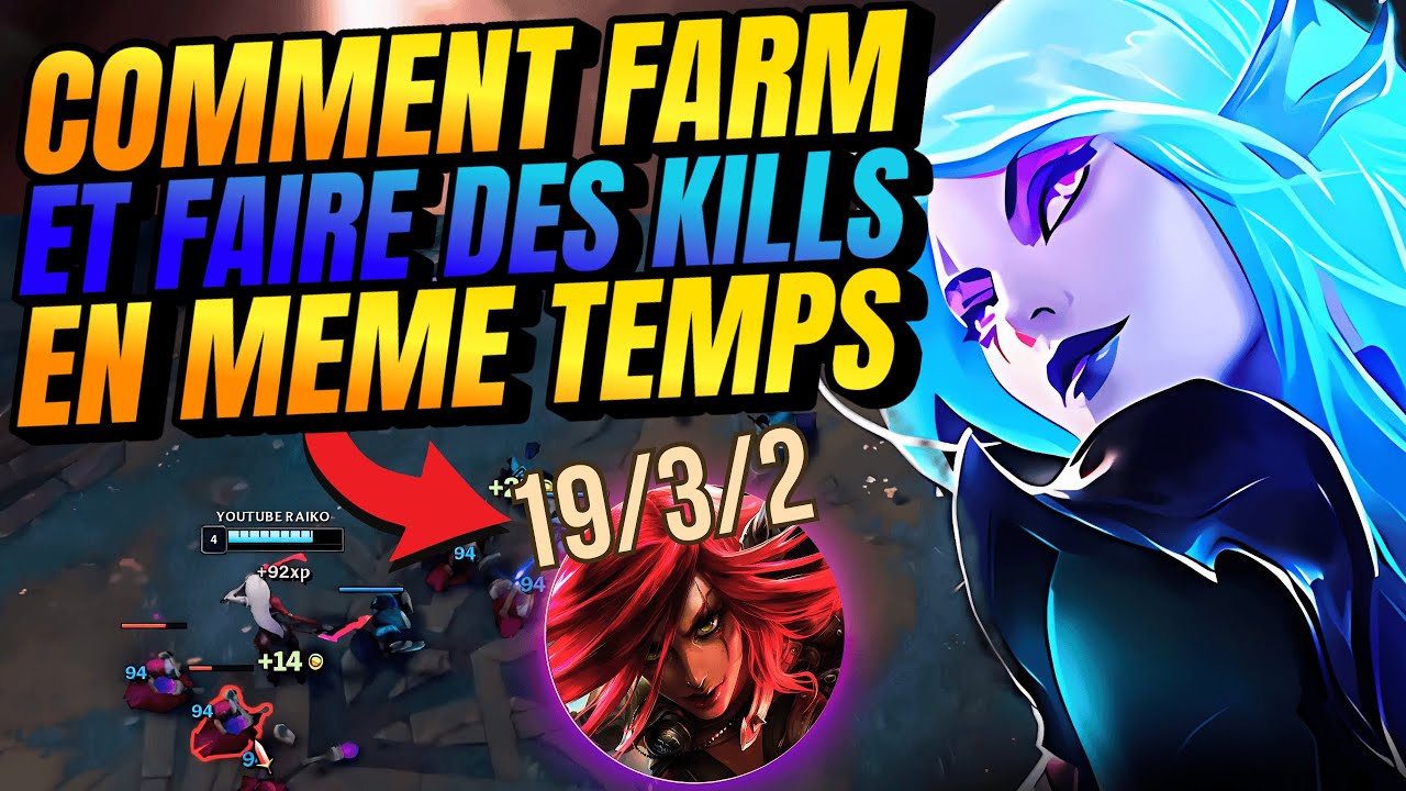 COMMENT BIEN FARM ET FAIRES DES KILLS SUR KATARINA EN MEME TEMPS - Soloq challenger Katarina vs Yone