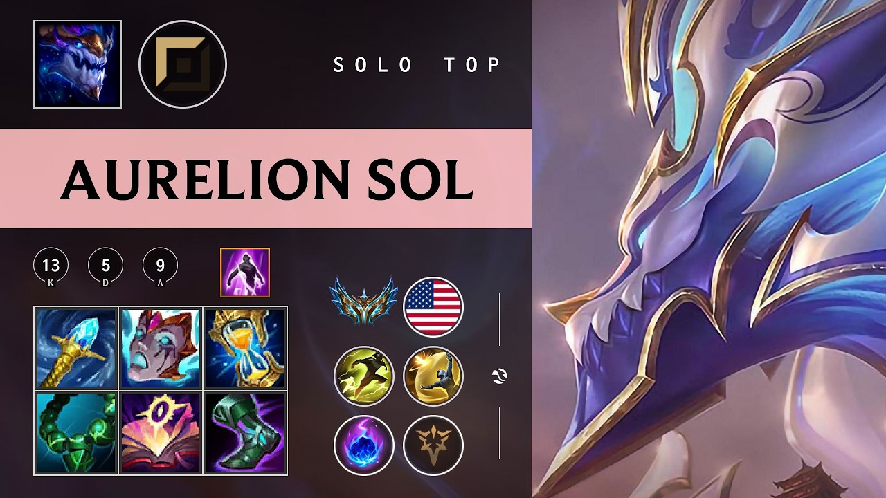 Aurelion Sol Top vs Jax - NA Challenger Patch 26.03