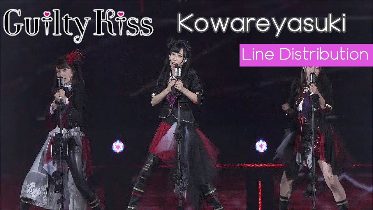 Aqours (Guilty Kiss) ~ Kowareyasuki Line Distribution
