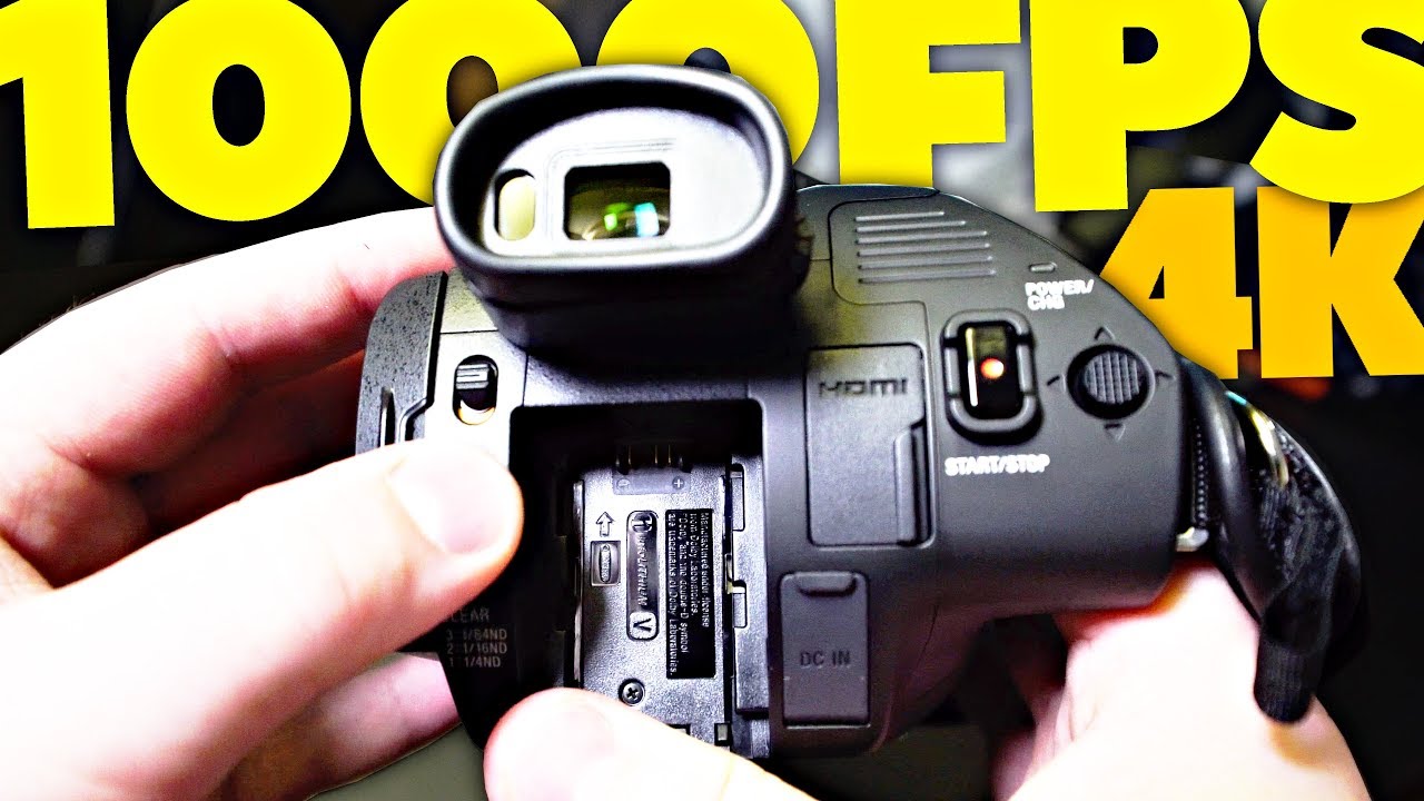 Распаковка SONY AX700