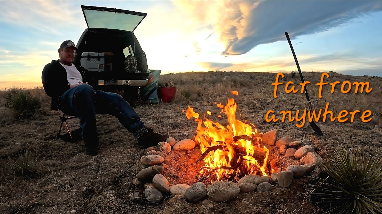 High Plains Solo Truck Camping Adventure