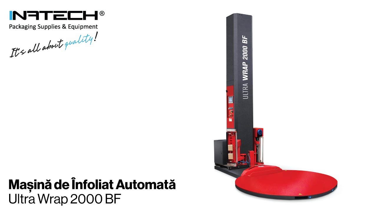 Masina De Infoliat Automata Ultra Wrap 2000 BF | INATECH Packaging