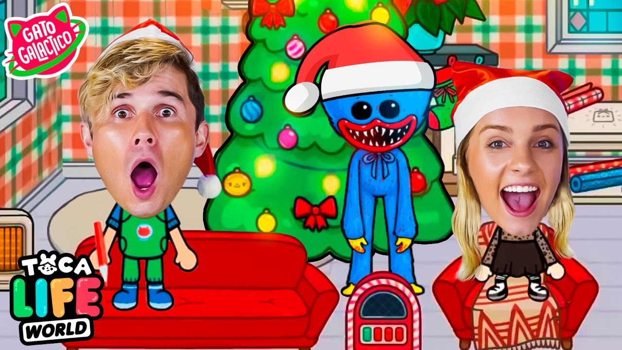 NOSSA HISTÓRIA DE NATAL NO TOCA LIFE WORLD !!! | Gato Galactico