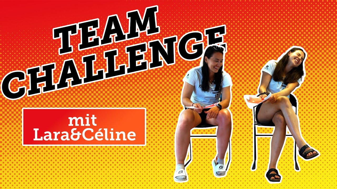 Teamchallenge mit Lara und Céline