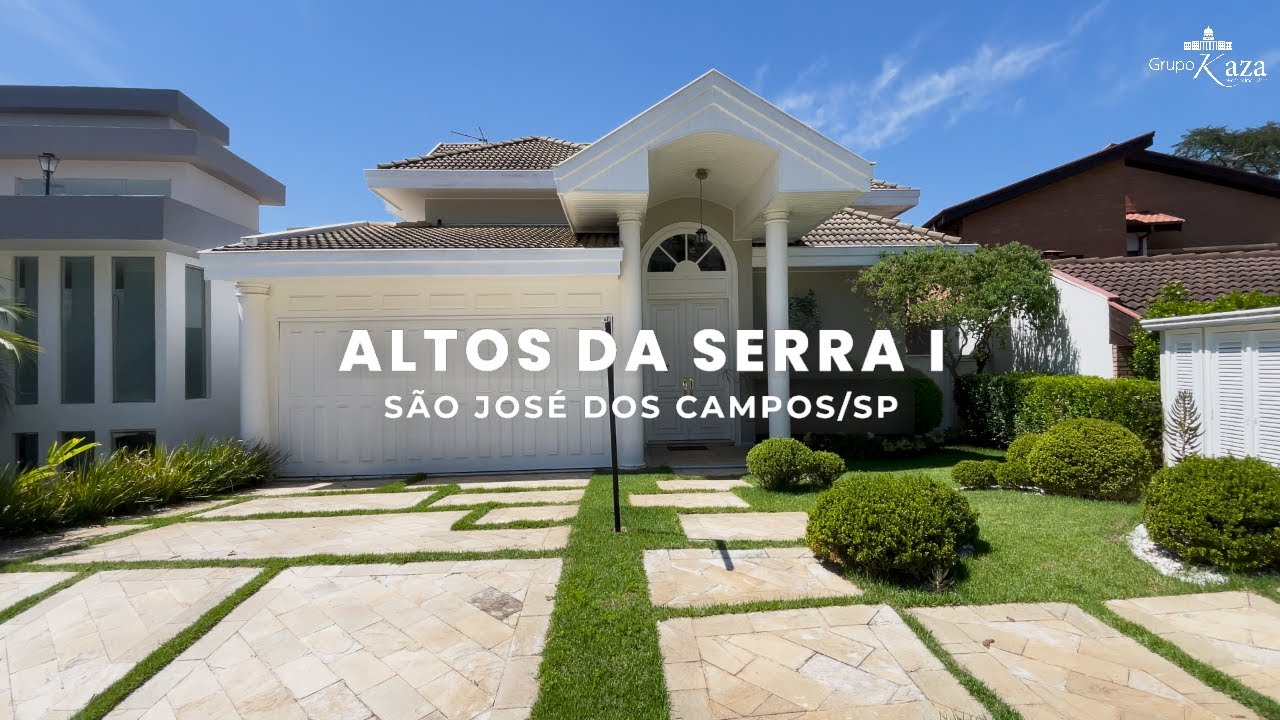 CASA ALTO PADRÃO | ALTOS DA SERRA I | SÃO JOSÉ DOS CAMPOS/SP | GRUPO KAZA