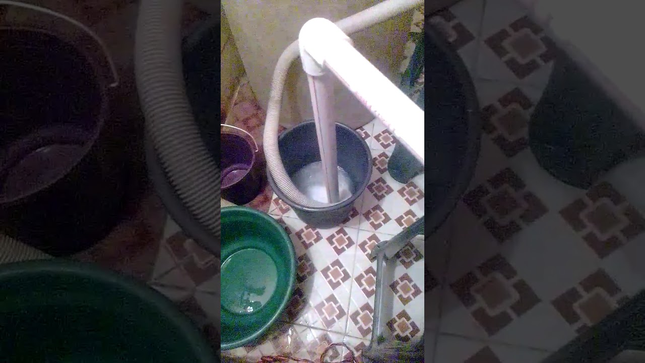 DIY dishwasher from PVC pipe and motor