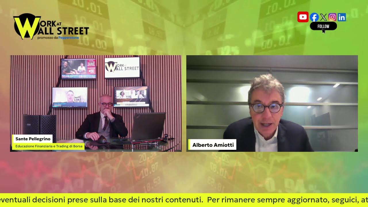 🚀 Wall Street LIVE | Sante Pellegrino & Alberto Amiotti