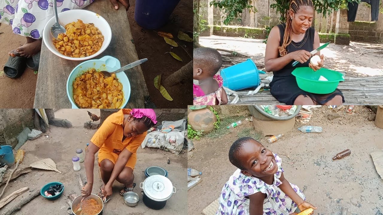 COOKING IN AN AFRICAN HOME// LIFE IN THE VILLAGE