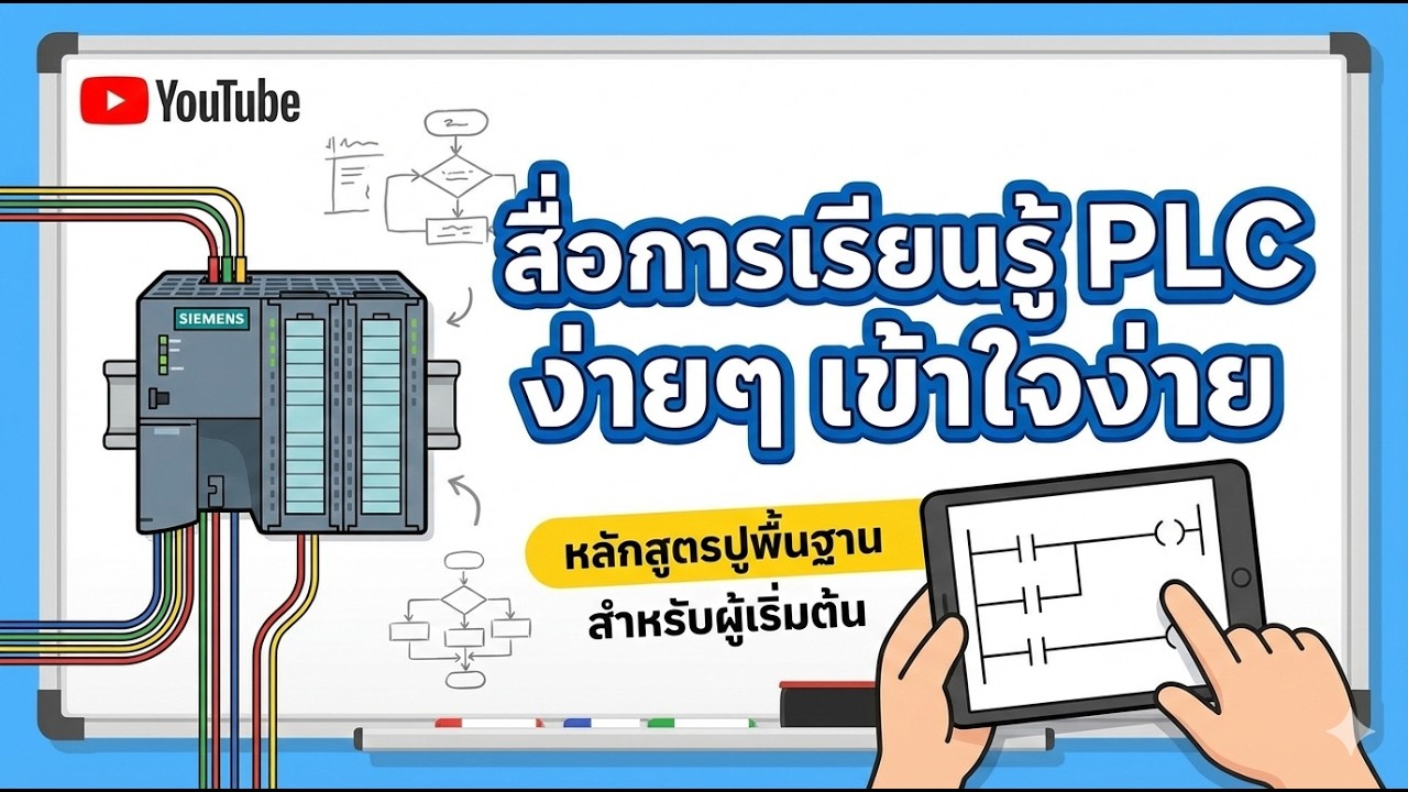 สื่อการเรียนรู้เรื่องPLCเบื้องต้น EP.21