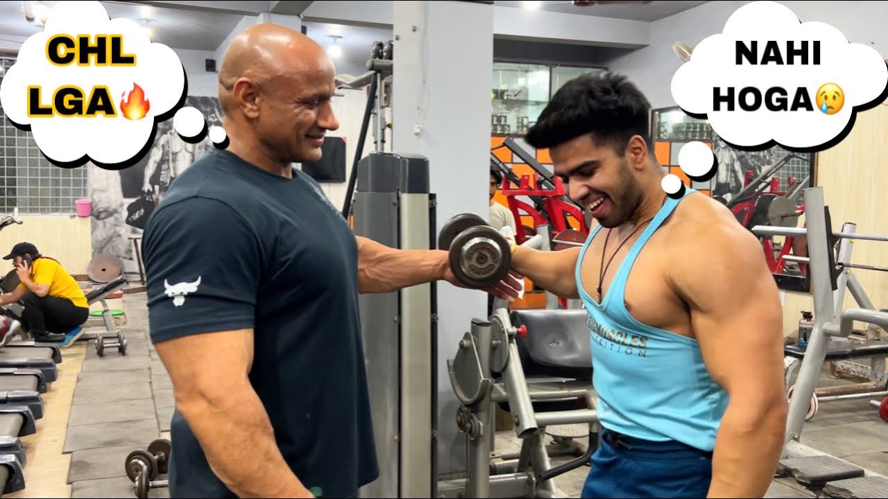 GURUJI KA SHOULDER WORKOUT  AISA NAHI DEKHA HOGA KABHI😱🔥