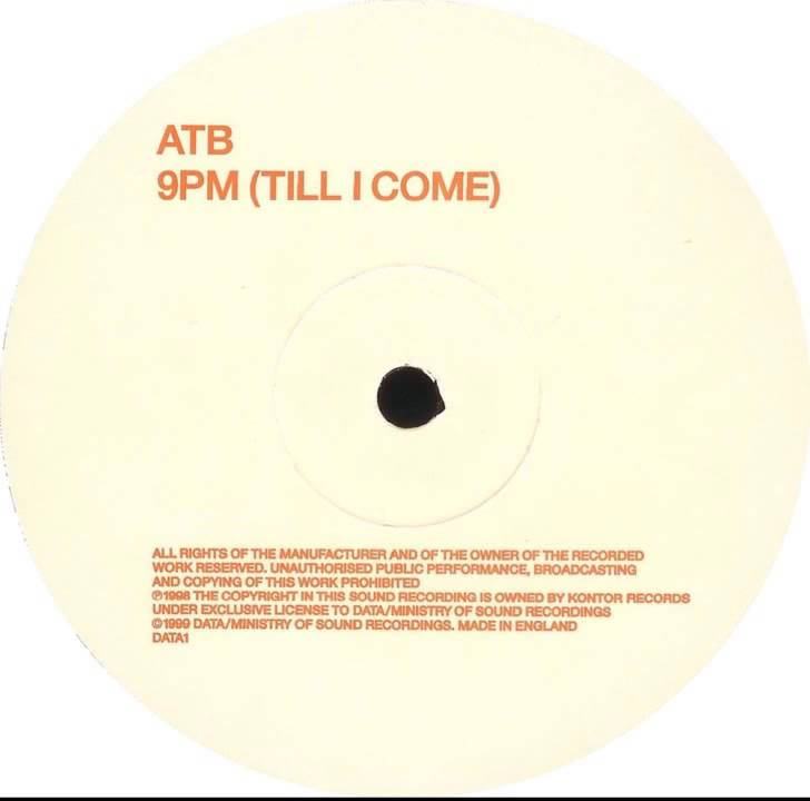 ATB - 9PM (Till I Come) (Sequential One 1999 Remix)