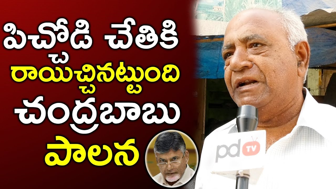 AP Next CM | Chandrababu Shock TO Public Comments | 2019 AP Elections | PDTV News