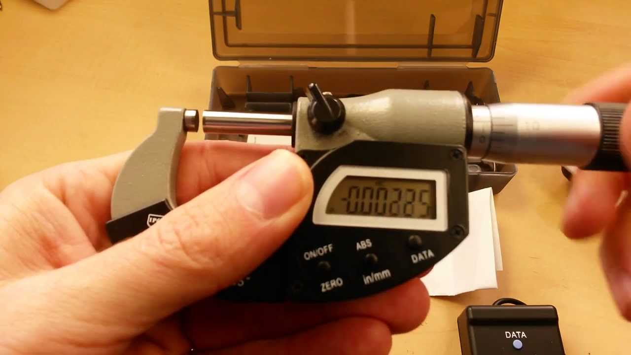 (:UnBox & Review:) iGaging Full Vernier Digital Micrometer ~Absolute Origin IP65 Rated