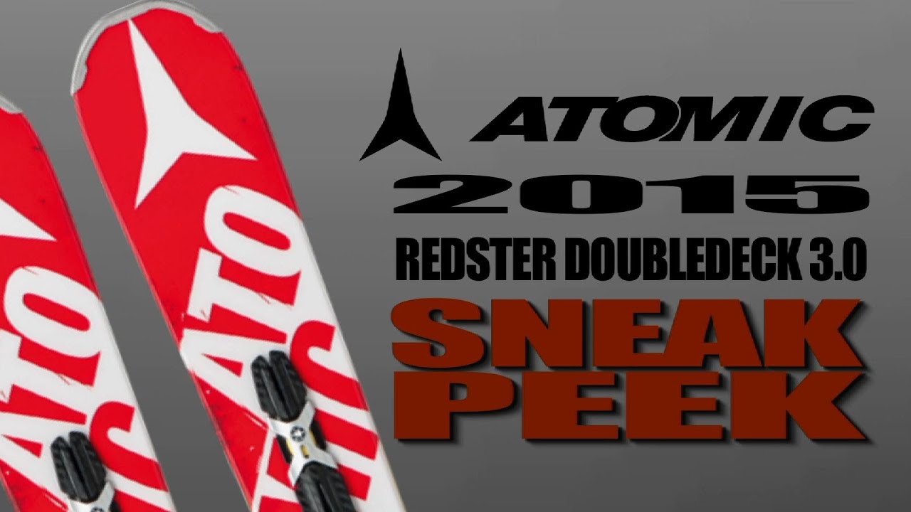 Sneak Peek Of The 2015 Atomic Redster Doubledeck 3.0 Race Skis