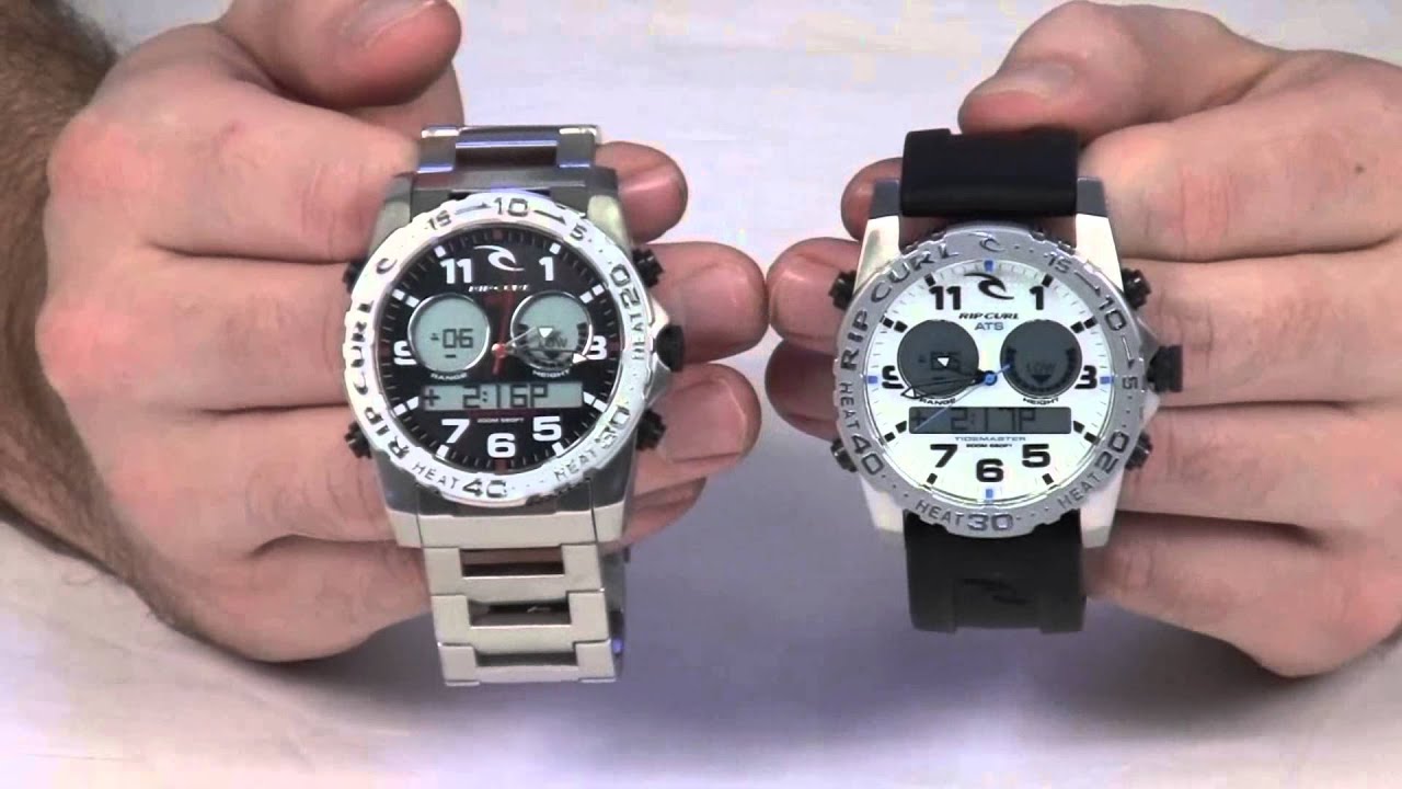 Rip Curl Cortez XL Tide Watch Review at Surfboards.com