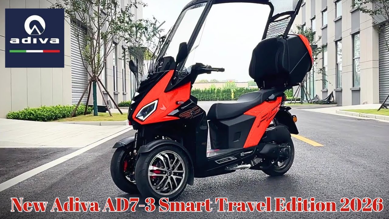 More Comfortable Than Any Scooter | No More Fear of Rain | Adiva AD7-3 Smart Travel Edition 2026