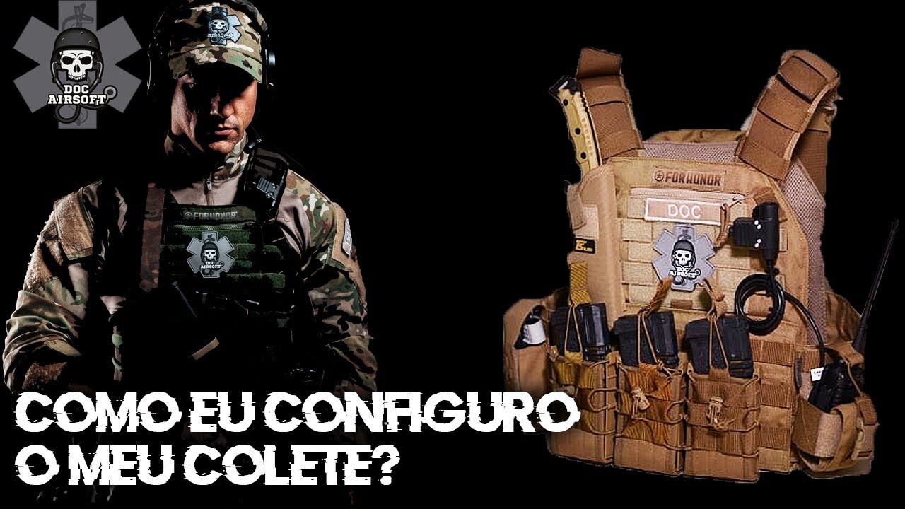 AIRSOFT | O QUE USO EM MEU COLETE FORHONOR | REVIEW