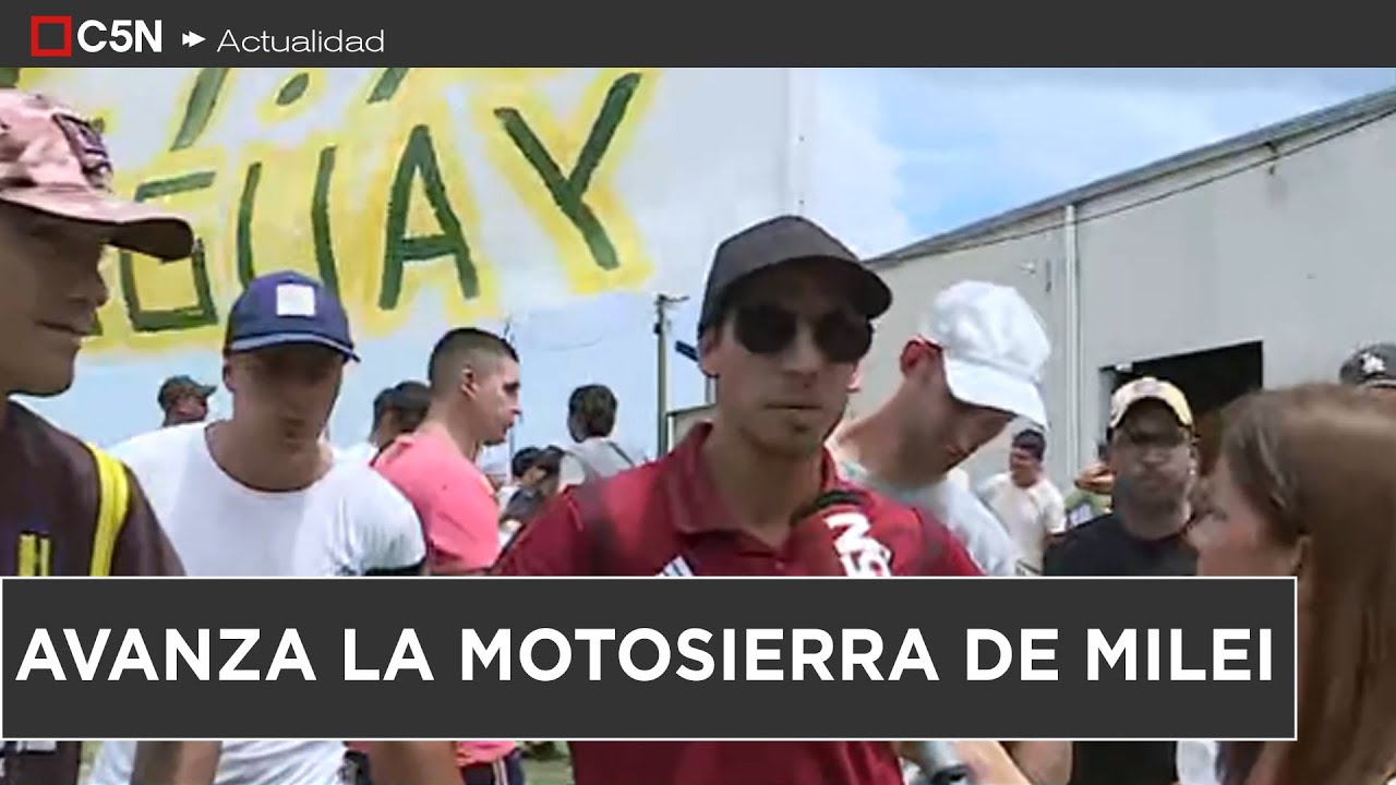 AVANZA la MOTOSIERRA de MILEI: HABLAN TRABAJADORES DESPEDIDOS en ENTRE RÍOS